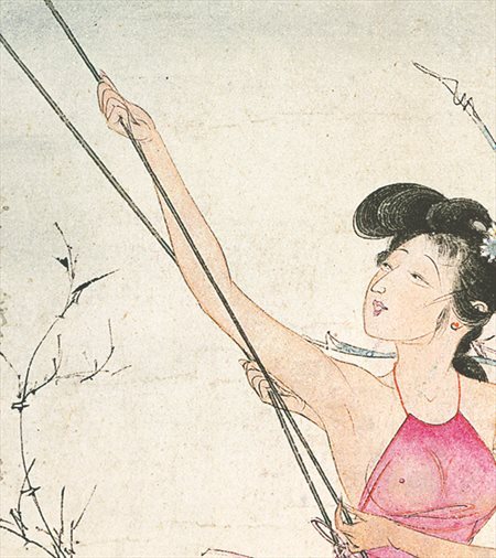 织金县-胡也佛的仕女画和最知名的金瓶梅秘戏图